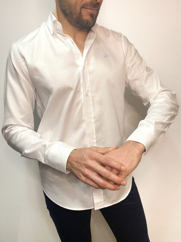 Camisa Oxford blanco