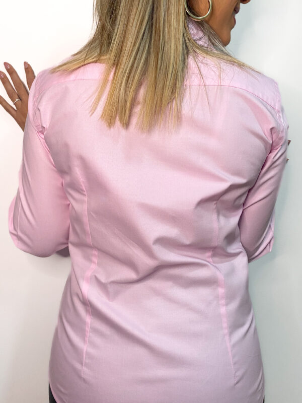 Camisa Oxford Mujer rosa claro