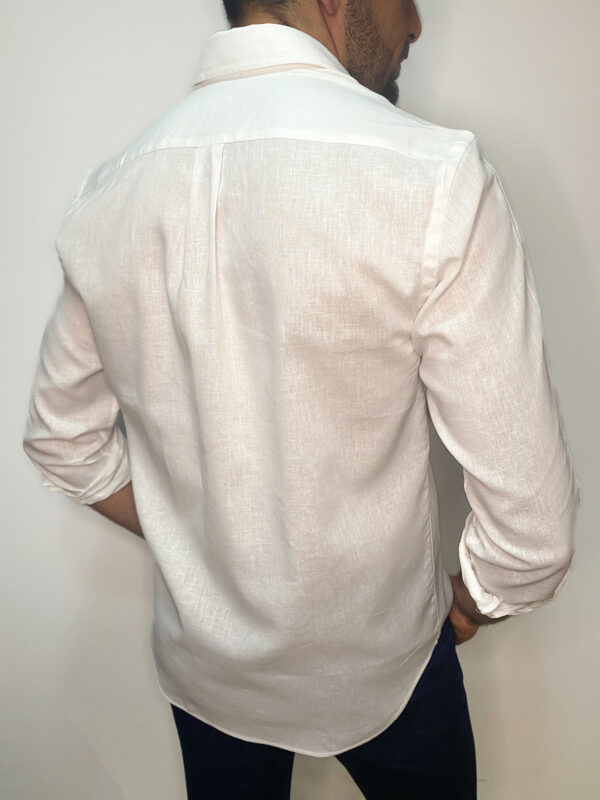 Camisa Lino Blanca